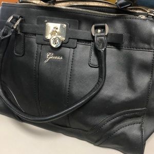 Large black guess bag